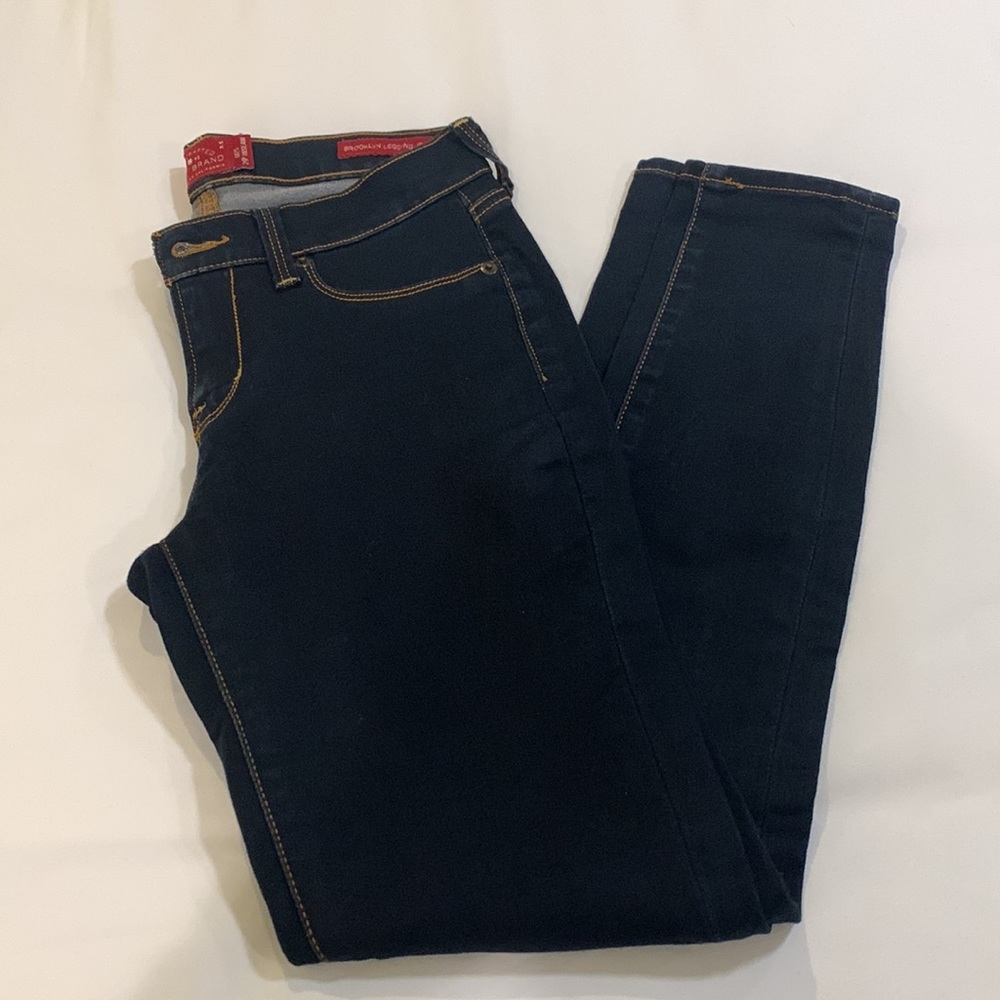 Lucky Brand - Brooklyn Legging Jean | Size: 0/25 | Color: Dark Blue Jeans